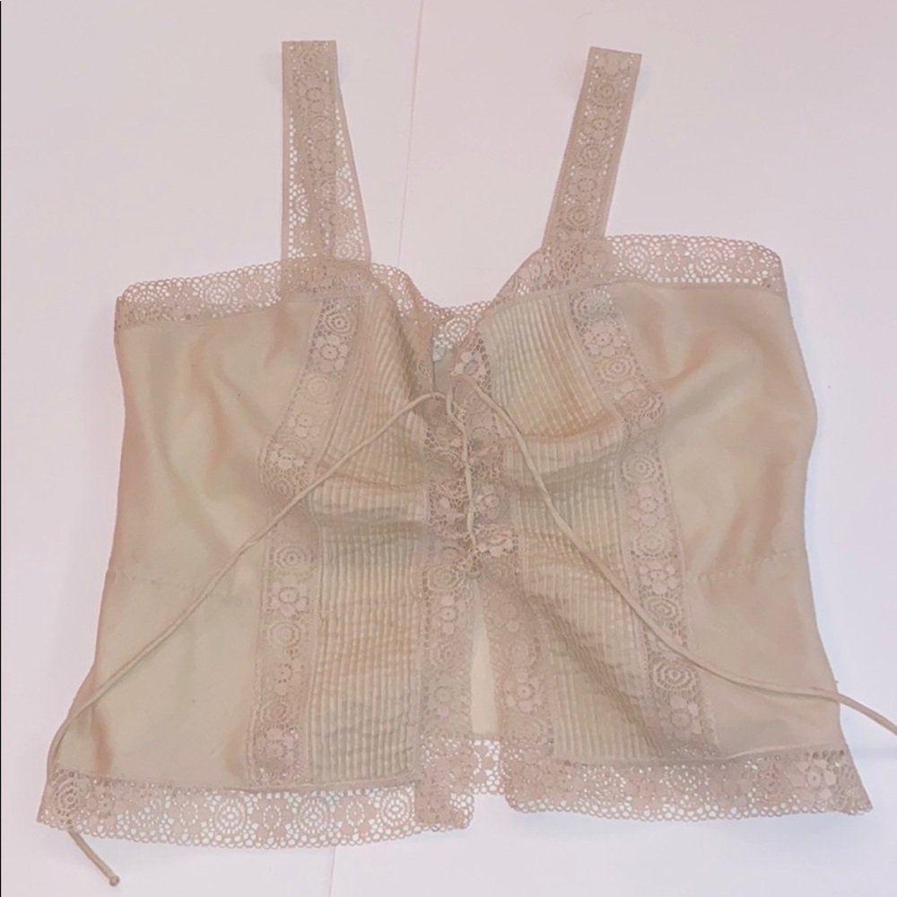 Bohemian cream tank